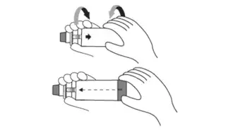 Aerochamber Plus Flow-Vu Mouthpiece Reassemble