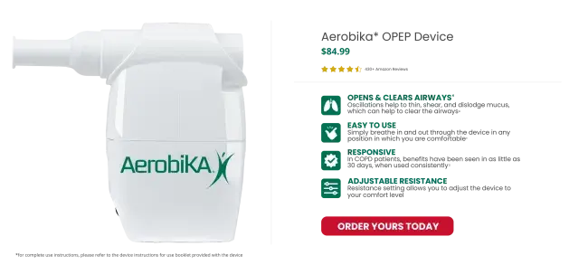 aerobika opep device, get yours today